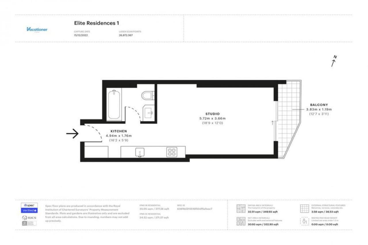 Elite Downtown Residence, Downtown - Stylish Dubai